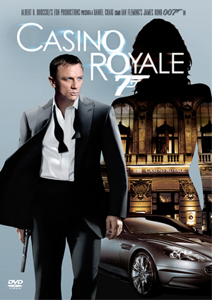 Carátula frontal de James Bond 21: Casino Royale