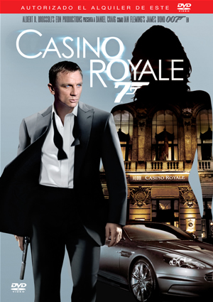 Carátula frontal de James Bond 21: Casino Royale