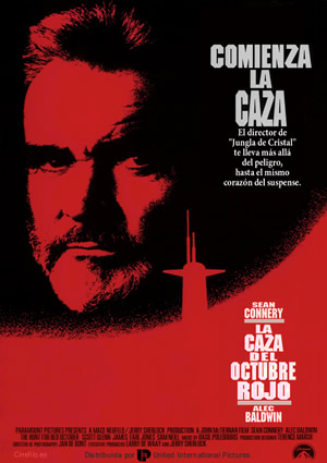 poster de La caza del Octubre Rojo