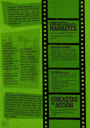 Carátula trasera de Pack Cineastas contra magnates + Cineastas en accin