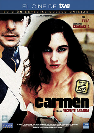 Carátula frontal de El cine de TVE: Carmen