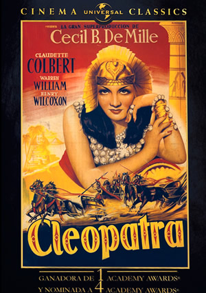 Carátula frontal de Cleopatra (Cinema Classics)