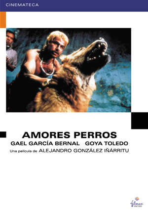 Carátula frontal de Amores perros (Cinemateca Filmax)