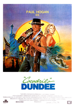poster de Cocodrilo Dundee