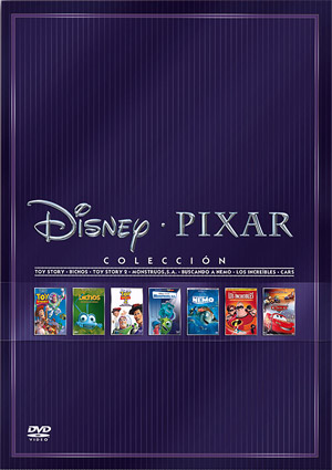 Carátula frontal de Coleccin Disney - Pixar
