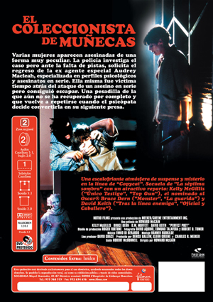 Carátula trasera de El coleccionista de muecas (tv movie)