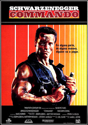 poster de Commando