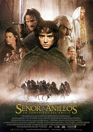 poster de El Señor de los Anillos: La Comunidad del Anillo