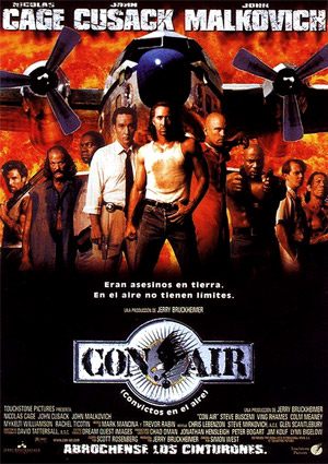 poster de Con Air: Convictos en el aire