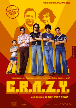 Carátula frontal de C.R.A.Z.Y. (CRAZY)
