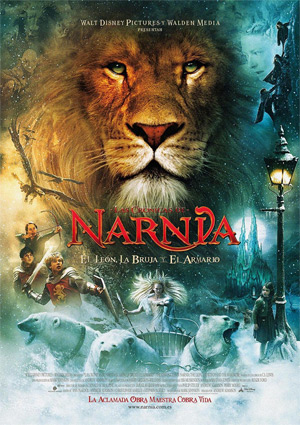 poster de Las crnicas de Narnia: El len, la bruja y el armario