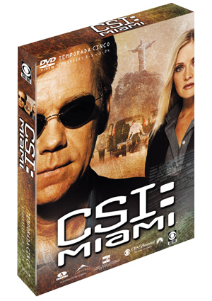Carátula frontal de CSI: Miami - Quinta Temporada completa