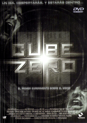 Carátula frontal de Cube Zero