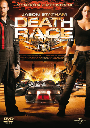 Carátula frontal de Death Race (La carrera de la muerte)
