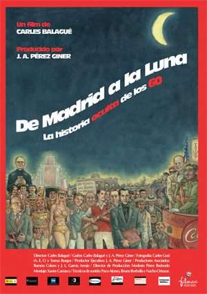 Carátula frontal de De Madrid a la Luna: La historia oculta de los 60