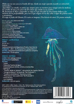 Carátula trasera de De Profundis: Edicin Coleccionista