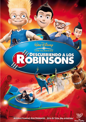 Carátula frontal de Descubriendo a los Robinsons