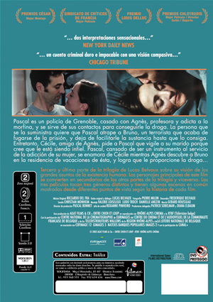 Car&aacute;tula trasera de Despu�s de la vida