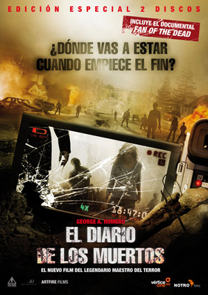 Carátula frontal de El diario de los muertos: Edicin Especial