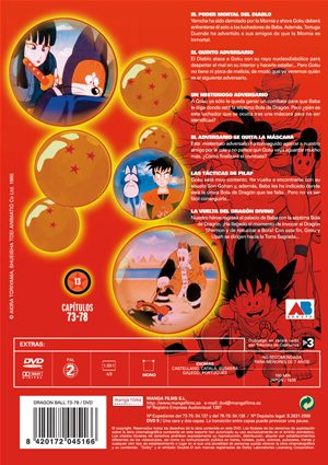 Carátula trasera de Dragon Ball 13 (Bola de Dragn vol.13)