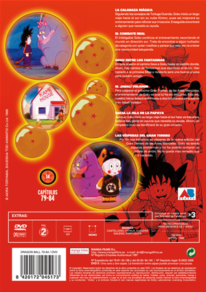 Carátula trasera de Dragon Ball 14 (Bola de Dragn vol.14)