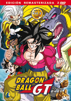 Carátula frontal de Dragon Ball GT vol. 5 (Ep. 33-40)