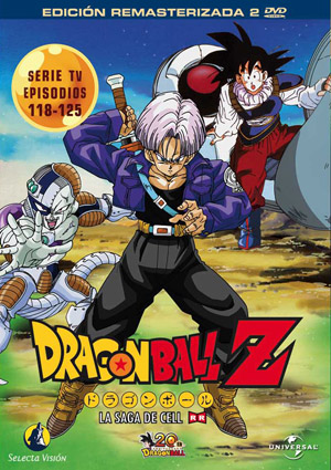 Carátula frontal de Dragon Ball Z vol. 15 - La saga de Cell - (Ep. 118-125)