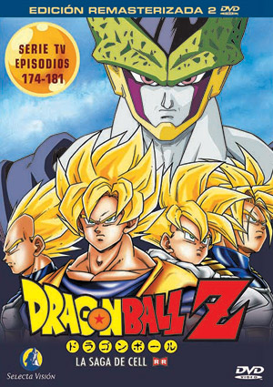 Carátula frontal de Dragon Ball Z vol. 22 - La saga de Cell - (Ep. 174-181)
