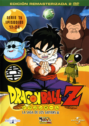 Carátula frontal de Dragon Ball Z vol. 03 - Saga Saiyans - (Ep. 017-024)