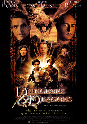 poster de Dragones y mazmorras