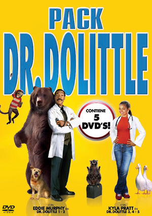 Carátula frontal de Pack Dr. Dolittle (1 a 5)