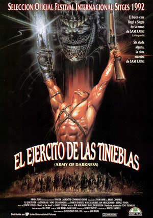 poster de El ejrcito de las Tinieblas