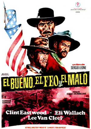 poster de El bueno, el feo y el malo