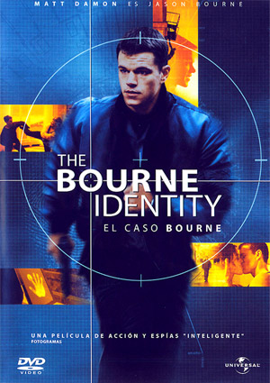Carátula frontal de The Bourne Identity (El caso Bourne)