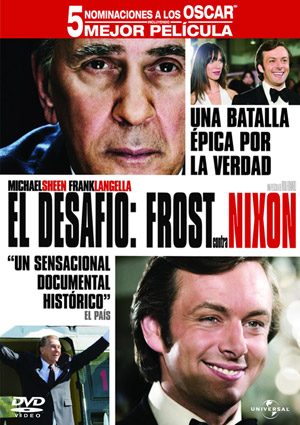 Carátula frontal de El desaf�o: Frost contra Nixon