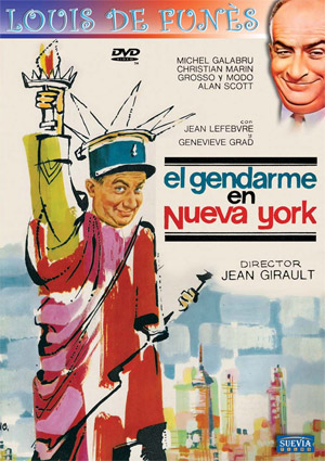 Carátula frontal de El gendarme en Nueva York (Coleccin Louis de Funs)