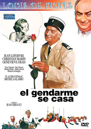 Carátula frontal de El gendarme se casa (Coleccin Louis de Funs)