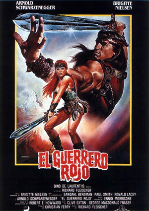 poster de El guerrero rojo