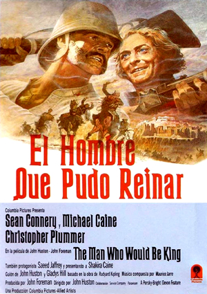 poster de El hombre que pudo reinar