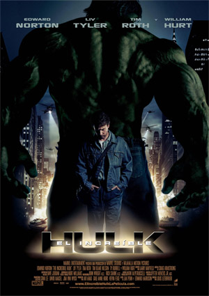poster de El increble Hulk