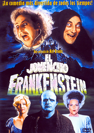 Carátula frontal de El jovencito Frankenstein