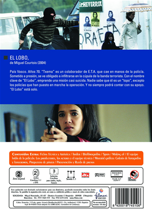 Carátula trasera de Cinemateca: El Lobo