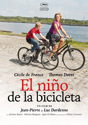 poster de El ni�o de la bicicleta