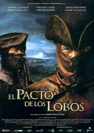 poster de El pacto de los lobos