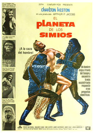 poster de El planeta de los simios