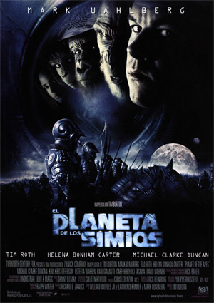 poster de El planeta de los simios (remake)