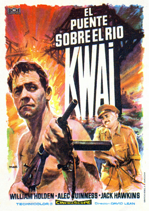 poster de El puente sobre el ro Kwai