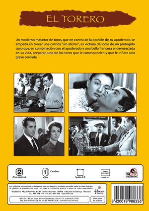 Car&aacute;tula trasera de El Torero