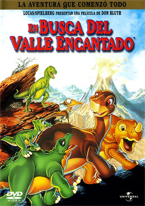 Carátula frontal de En busca del valle encantado