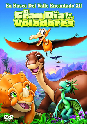 Carátula frontal de En busca del valle encantado XII: El gran da de los voladores